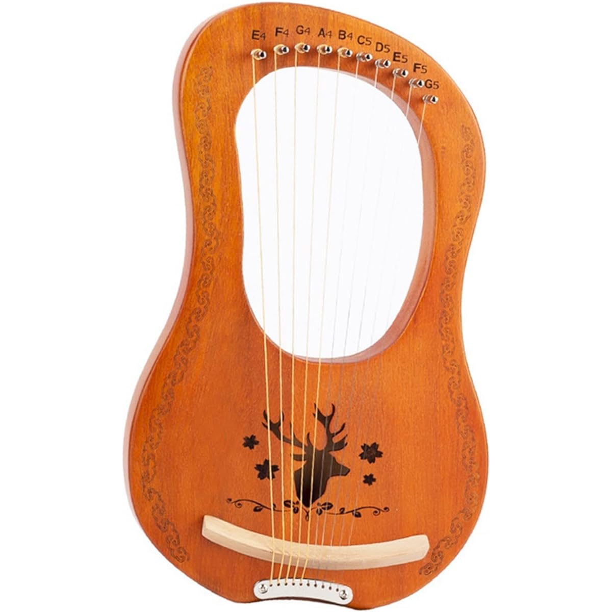 WowZza Lyra Harp Musical Instrument Stringed Instrument Lyra Harp Lyra Harp/10 Strings 3