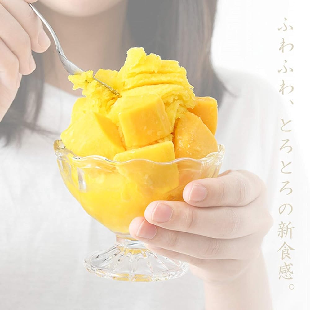 [Yamazen] Electric Shaved Ice Maker, Fluffy Mille Snow, Shaved Ice Maker Arrangement with Recipe Book, Includes 2 Ice Cups, White YSIA-F25(W) #E