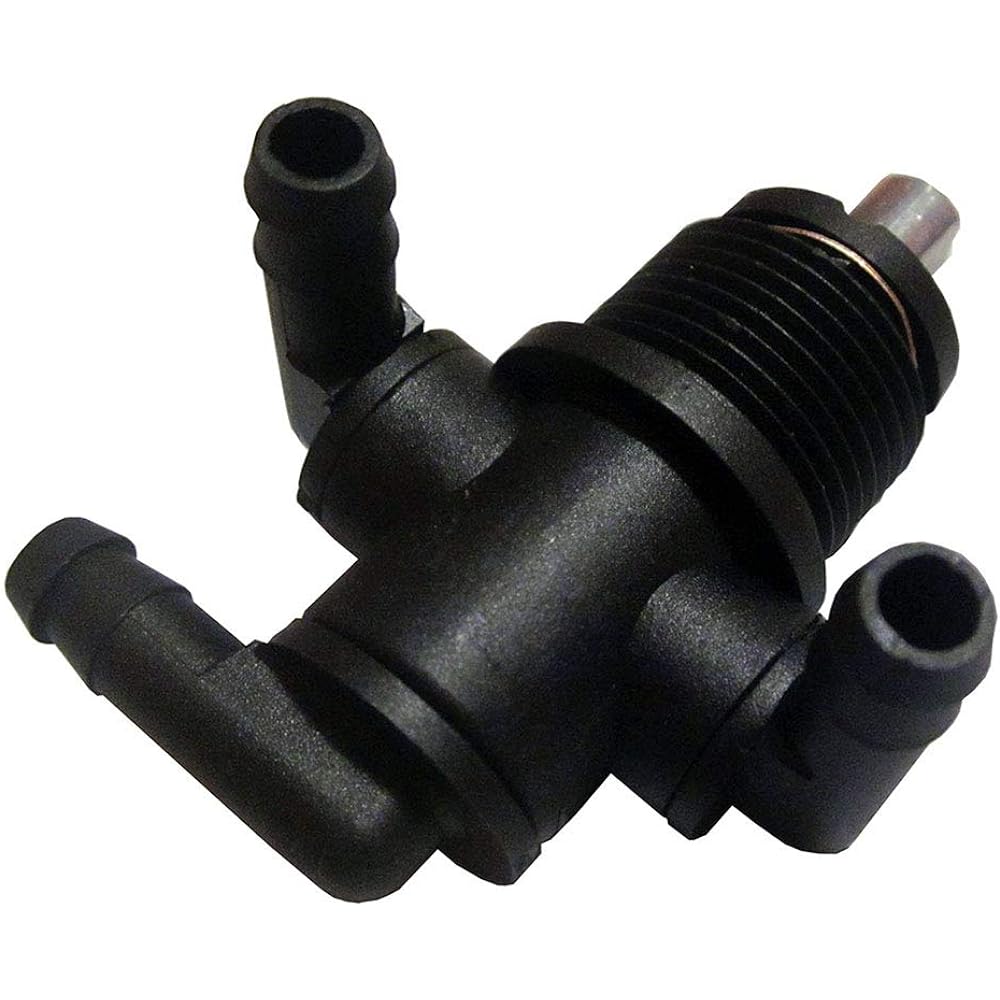 LIYYOO 7052161 Polaris Sportsman Petcock Shutoff Valve Polaris ATV Sportsman 335 325 330 400 500 600 700 7052161, 3 Way Petcock Tank Fuel Shutoff Valve Switch