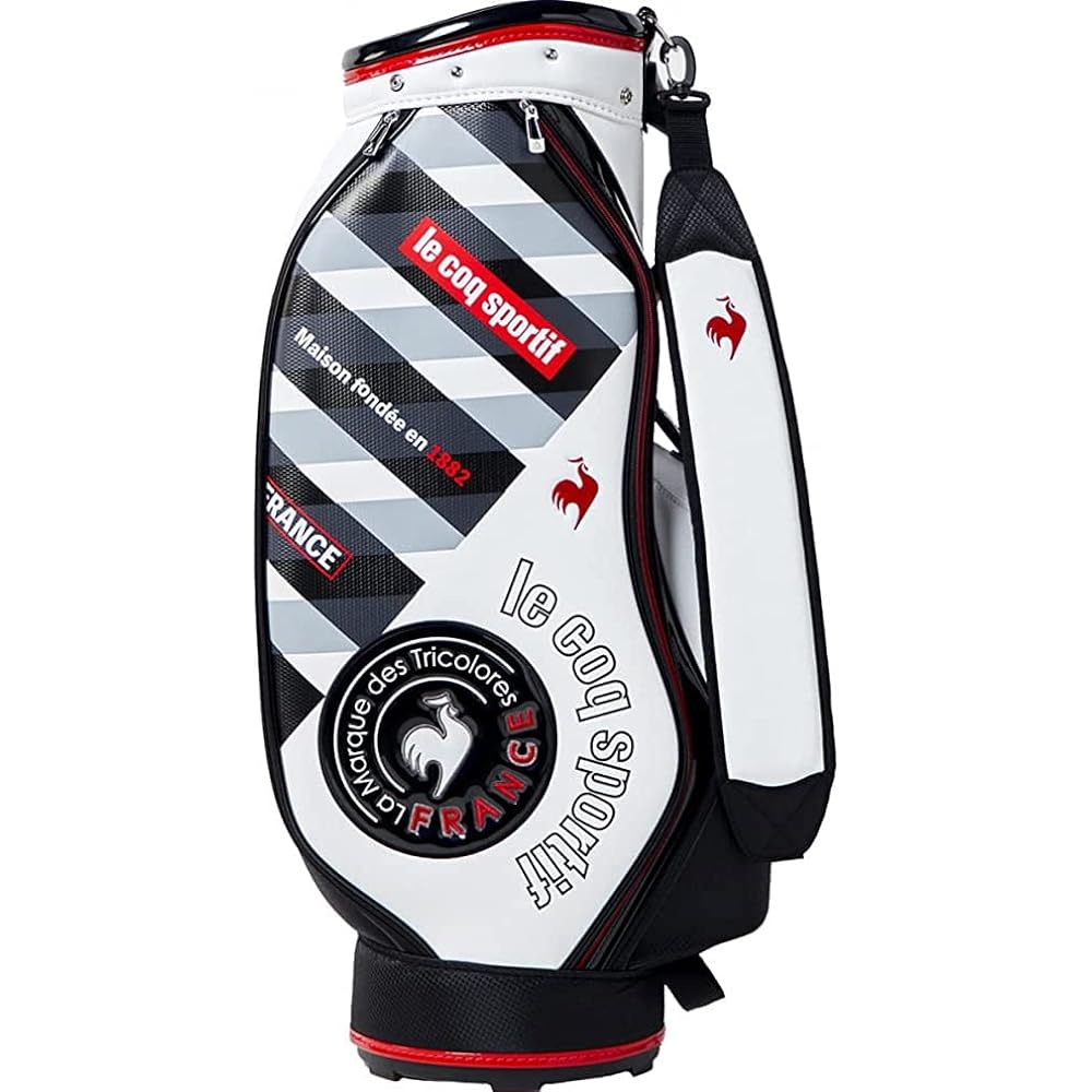 [Le Coq Sportif] Golf Caddy Bag Lightweight 3.0kg 9 Type 5 Split Compatible with 47 Inch QQBTJJ07 Men's