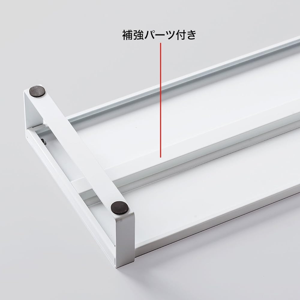 Sanwa Supply Steel Desk Rack (W500) White MR-LC207W