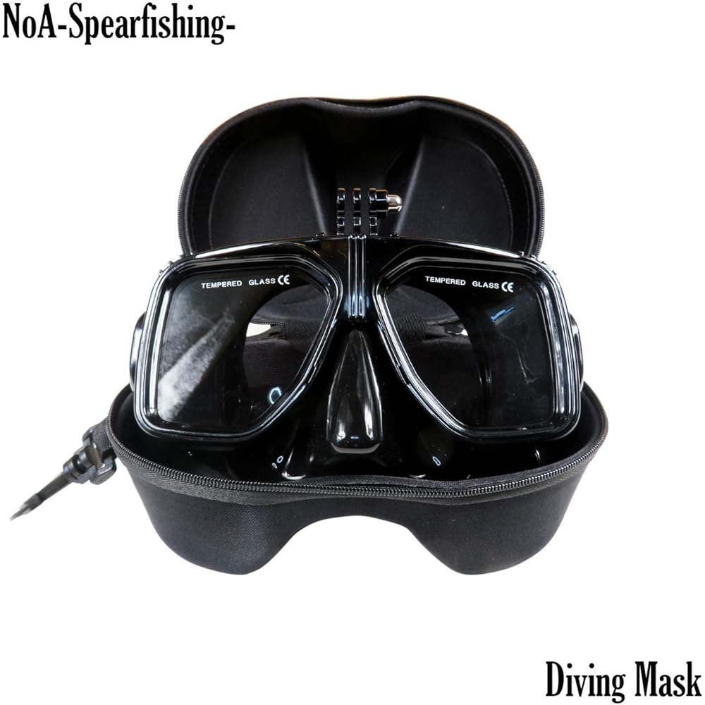 NoA camera mount included, diving mask & snorkel box included, fish prong, harpoon, diving photography, snorkeling, free diving, action camera photography, snorkeling, scuba spearfishing, GoPro
