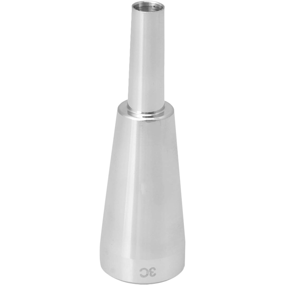 Mxfans 9.8mm Outer Diameter Trumpet Mouthpiece Replacement Part Silver