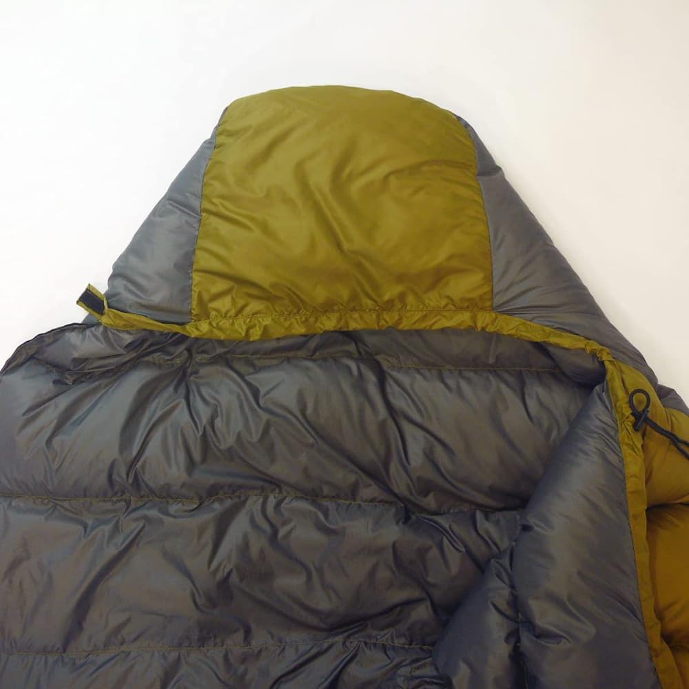 NANGA Sleeping Bag Outlet Down Shruff 300 Long Lower Temperature -4 degrees Coyote Right Zipper