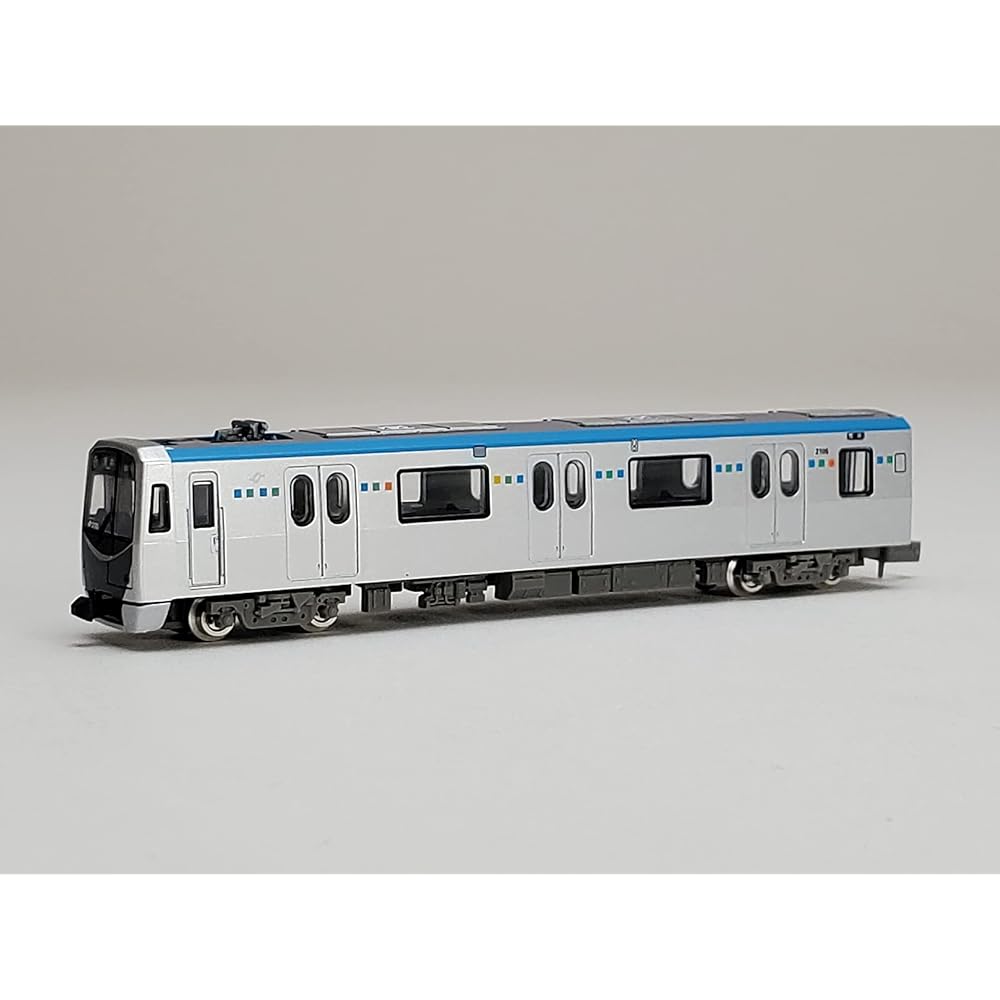 Linear Underground Railroad Collection Sendai City Transportation Bureau 2000 Series Tozai Line Silver Belt 4-Car Set A Diorama Supplies 322139