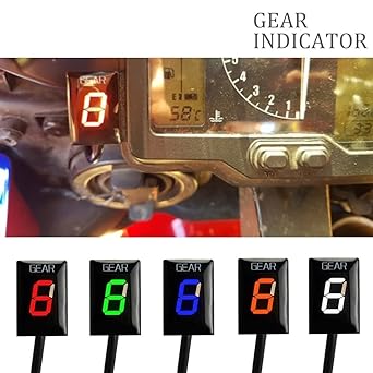Speed Display Meter Motorcycle Level ECU Plug Mount Speed Gear Display Indicator For Honda CB650 NC750 XF CTX700 XL700V CRF250L/M CBR250R CB250