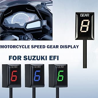 Speed Display Meter 1-6 Speed Gear Display Indicator For Suzuki V-Strom DL 650 1000 DL1000 DL650 V Strom 2004-2010 2011 EFI Motorcycle Accessories