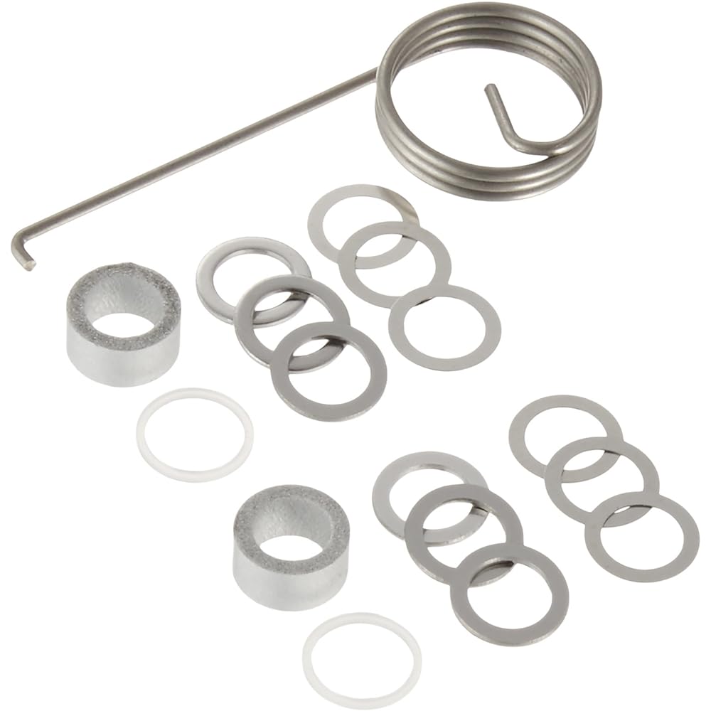 LIVRE Reel Knob (Forte) 2 pieces (Silver + Titanium C)