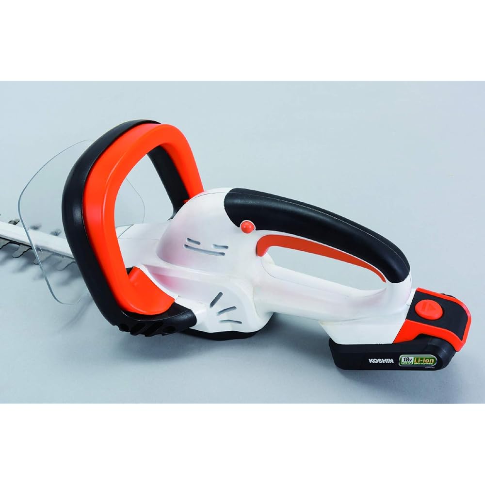 KOSHIN 18V 2.0Ah Rechargeable Hedge Trimmer SHT-1820 with Battery and Charger Cordless Pruning Around the House Easy Simple Quiet Common Battery