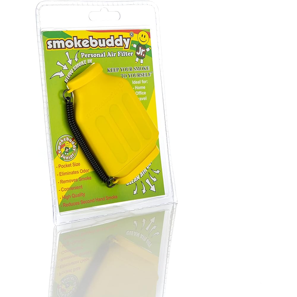 Smoke Buddy Smoke Buddy Jr Yellow Personal Air Filter