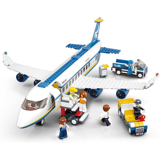 (Airbus) - Sluban M38-B0366 M38-0366 Aviation Blocks Plane Bricks Toy-Airbus