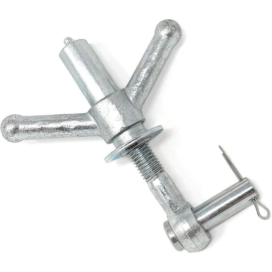 Gloxco Greasable Wing Nut Assembly for Manway, 5/8" Eye Bolt, 5-1/2" Length (WNA-1010-0002)