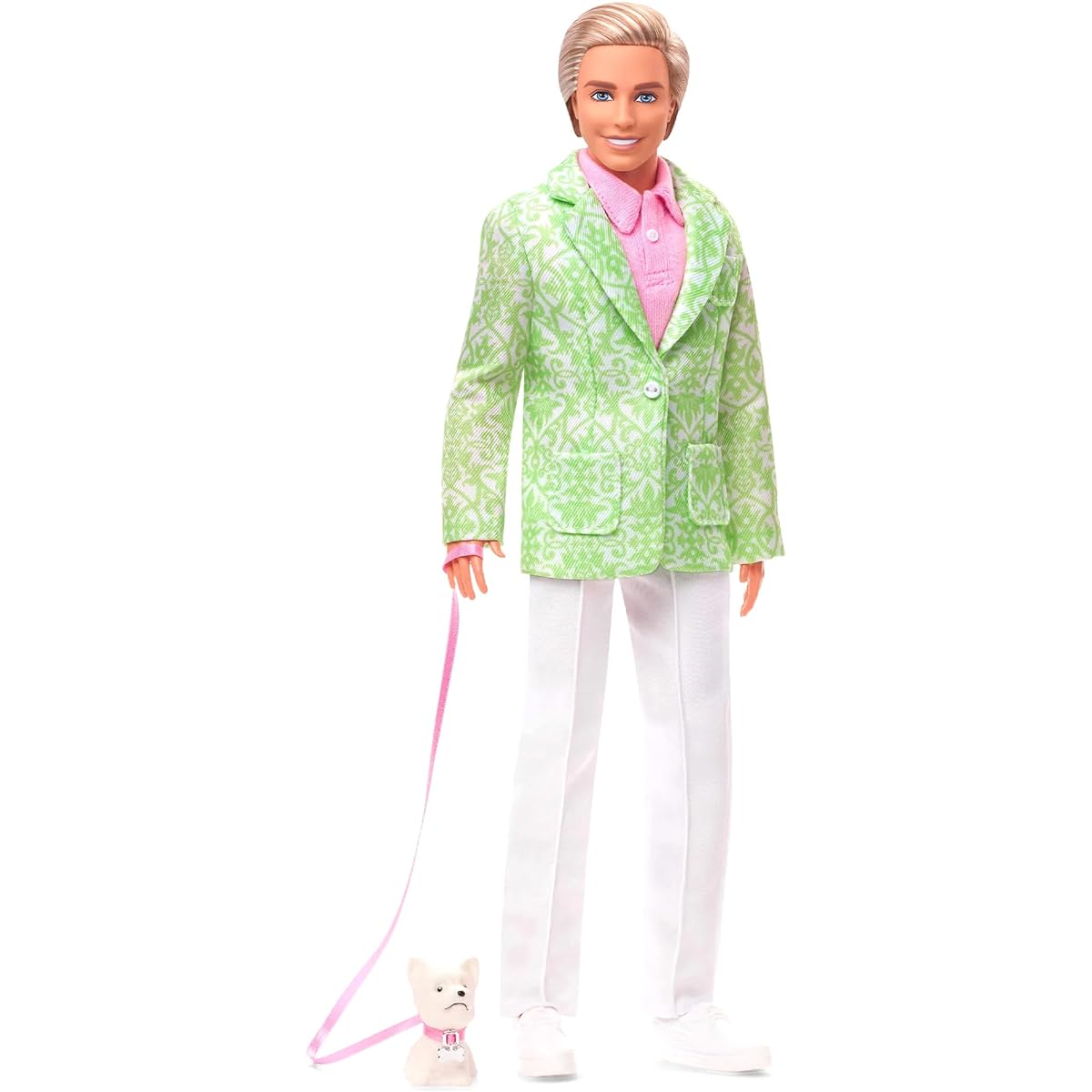 Barbie "Sugar Daddy" Ken Doll Pastel Suit with Dog Limited Edition Movie Doll (Limited Edition)