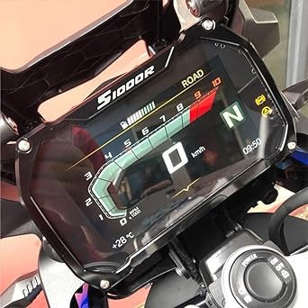 Motorcycle Instrument Frame B&mw S1000R S 1000 R 2021 2022 Accessories Motorcycle Meter Frame Cover Screen Protection Parts (Color : Black4)