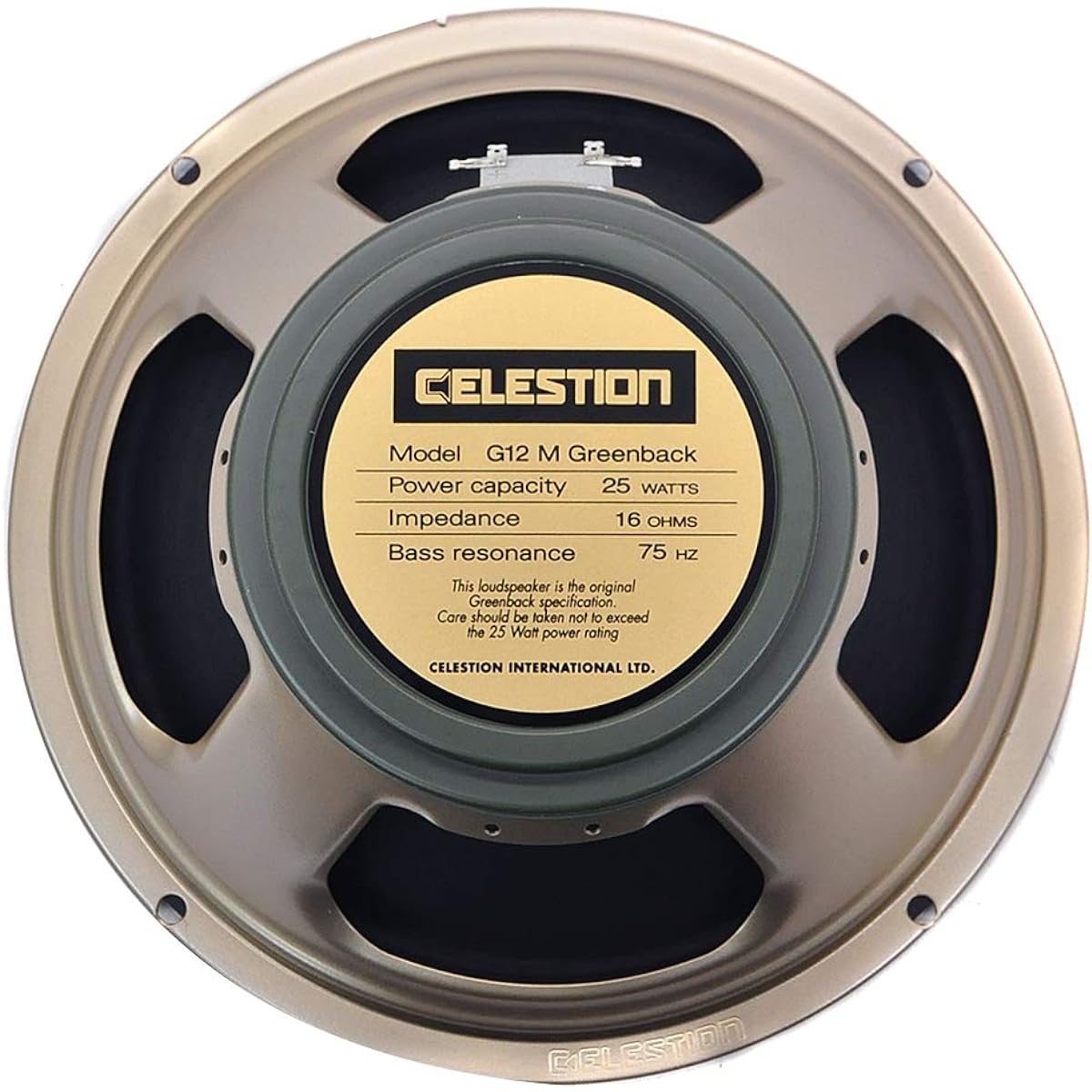 CELESTION 12" G12M Greenback 16Ω Guitar Amplifier Speaker Unit