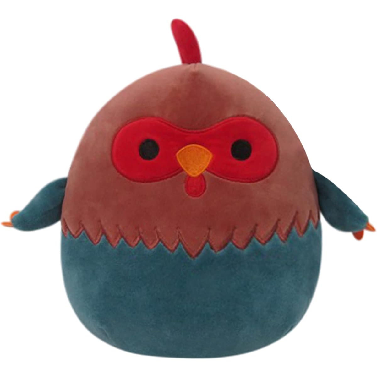 Squishmallow 8" Reed Red and Blue Rooster - Little Ultra Soft Official Kelly Toys Plush Toy