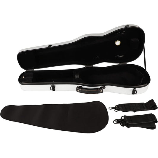 Violin Case, Violin Carrying Box Strong and Delicate 2 (White)