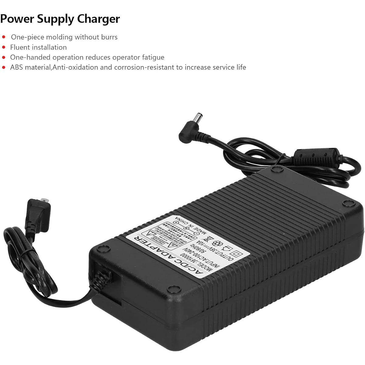 Eujgoov Power Adapter 36V 10A Power Transformer Power Converter Distribution Control Equipment US Plug 100-240V
