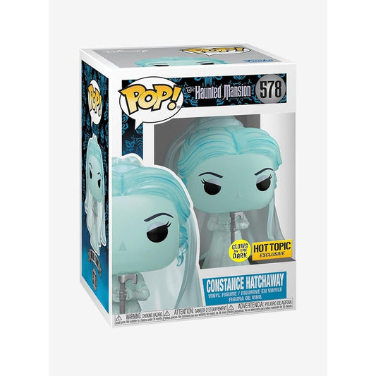 Funko Haunted Mansion POP Disney Constance Hatchaway Exclusive Vinyl Figure #578 [Glow in the Dark] Blue