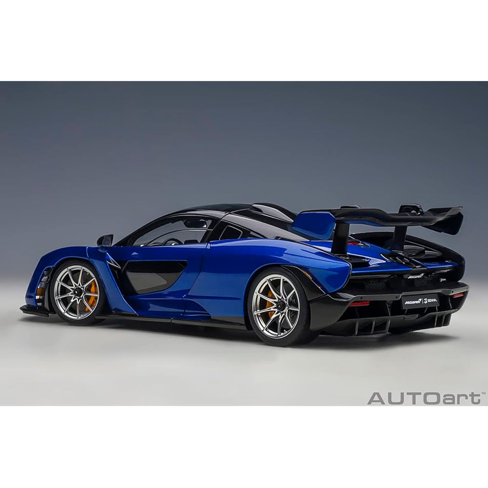 AUTOart 1/18 McLaren Senna Metallic Blue Finished Product 76079