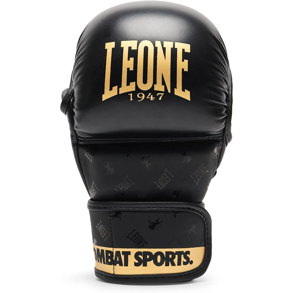 LEONE 1947 MMA Sparring Gloves Unisex [DNA training gloves] EVA Pad Black GP144 [Genuine Product]