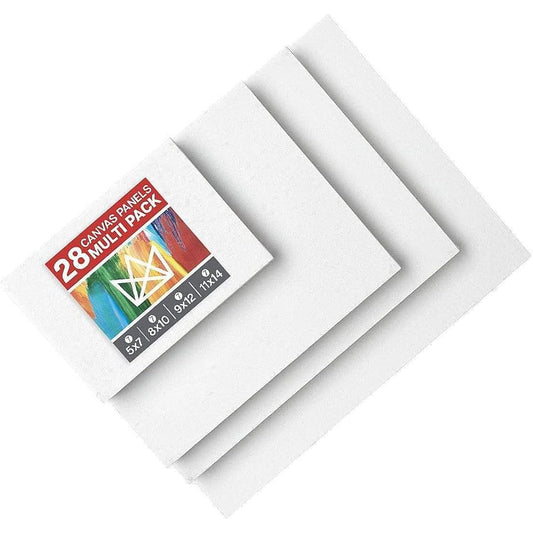 KingArt Studio Canvas Panel Multicolor 28 Pieces