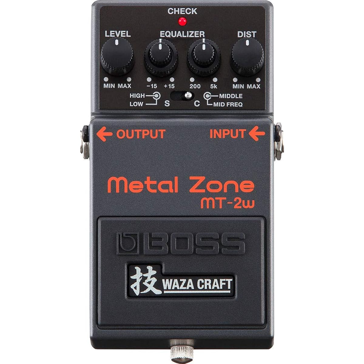 BOSS - Metal Zone MT-2w + KORG Pitchclip 2 PC-2 + Marks Original Cross Set