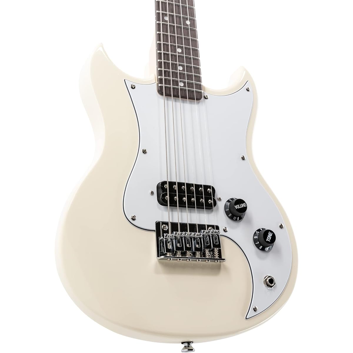 VOX Mini Guitar SDC-1 mini WH White Short Scale Regular Tuning Compatible Suitable for women and children with small hands Carry bag included