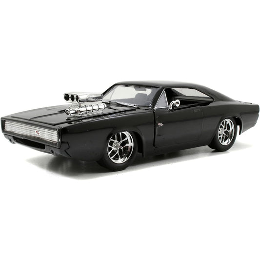 Jada Toys Fast & Furious 1/24 Scale Diecast Car DOM'S 1970 DODGE CHARGER R/T