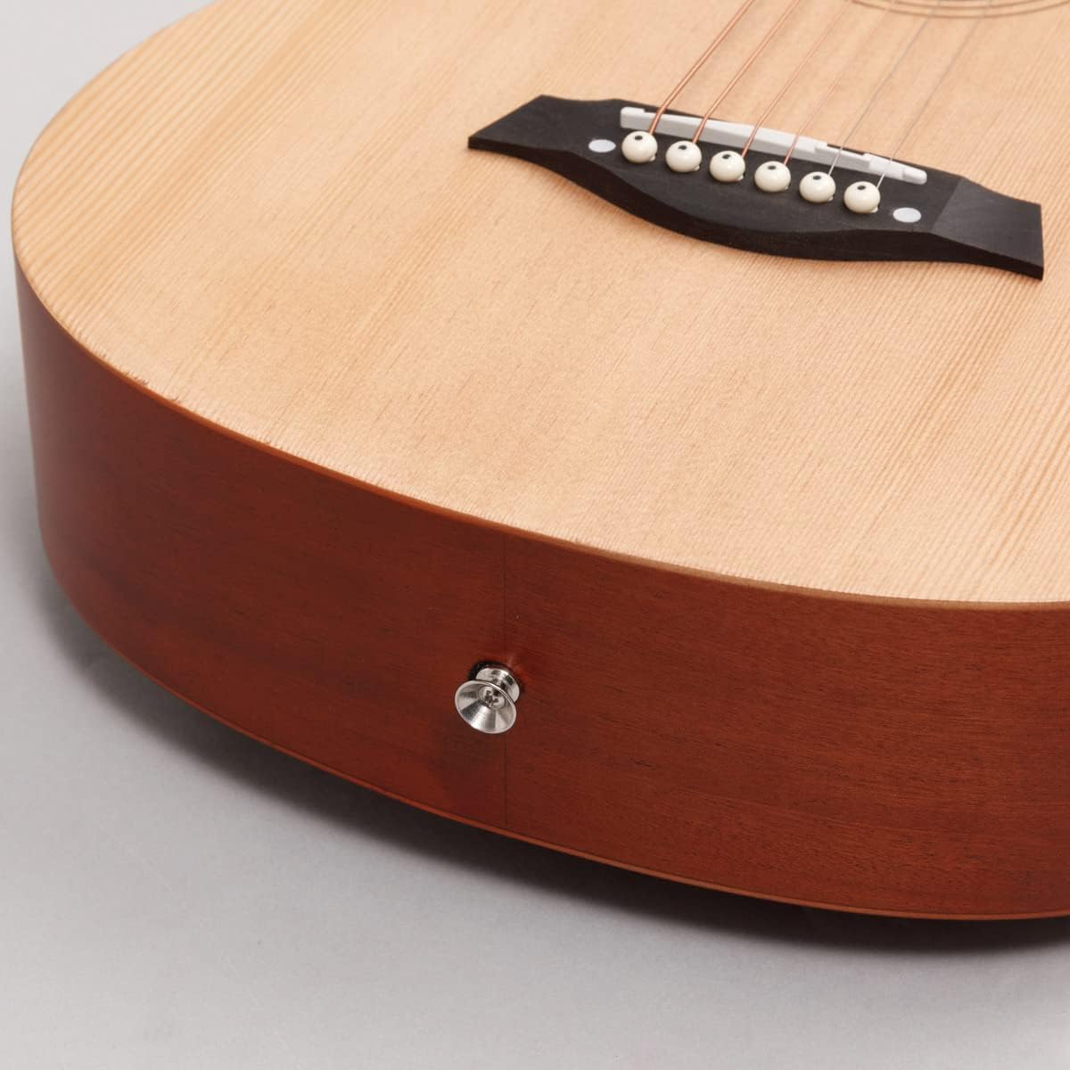Otono DT1S NTS (Natural Spruce) Mini Acoustic Guitar Mini Guitar Natural Spruce Soft Case Included