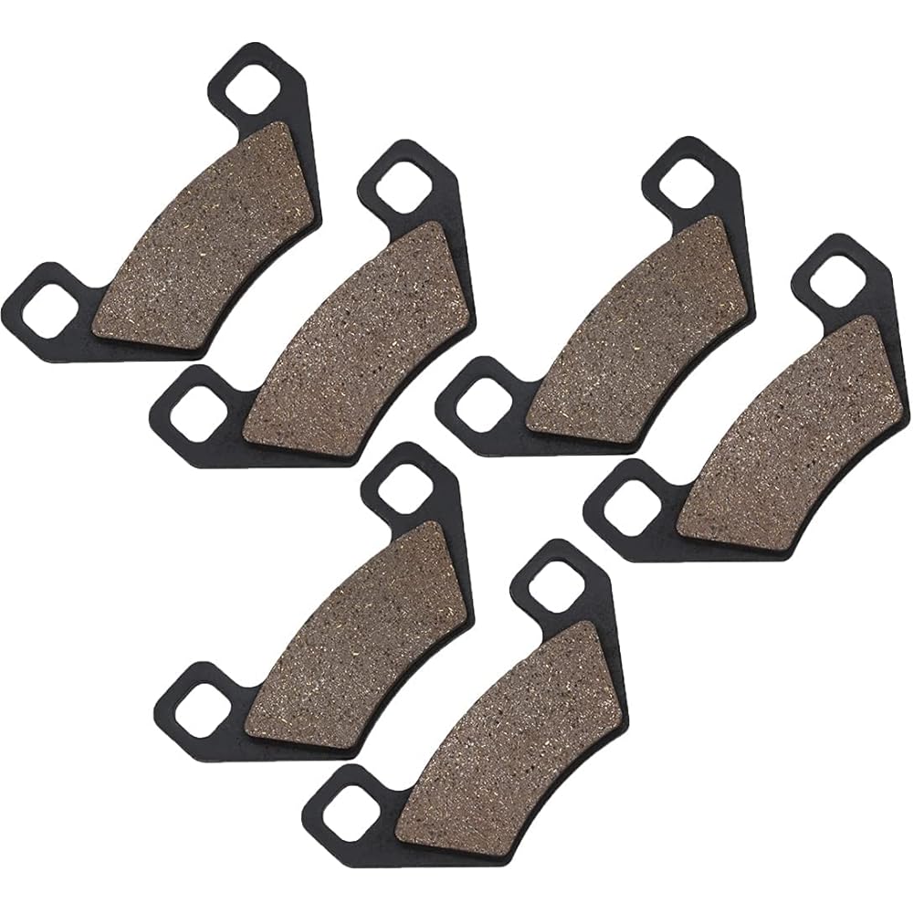 Cyleto Brake Pads Front & Rear Arctic Cat 650 500 1000 700 570 550 450 400 366 350 300 250 Alterra Mud Pro Prowler Wildcat Trail 2004-2020 KYMCO Maxxer 2008 2009 2010 2011 2012