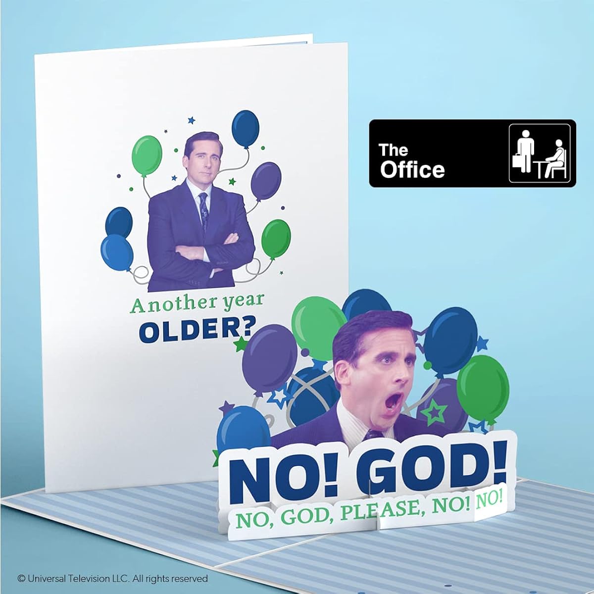 Lovepop The Office No!God! Birthday Pop-up Card