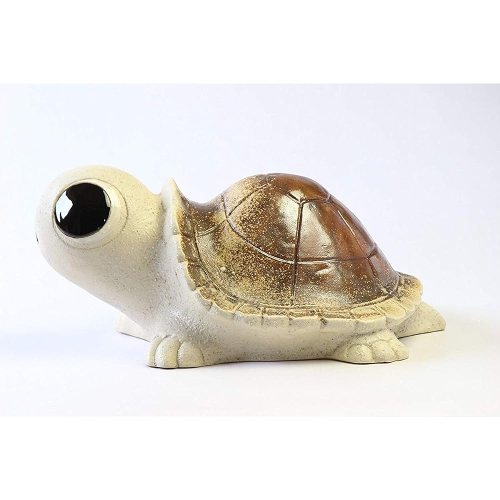 CtoC JAPAN Select Shigaraki Ware Tortoise Figurine 9036-01 Pottery Width 22cm x Depth 31.5cm x Height 14.5cm Fukugame Sandstone No. 10 Stylish Pottery 4510542321175