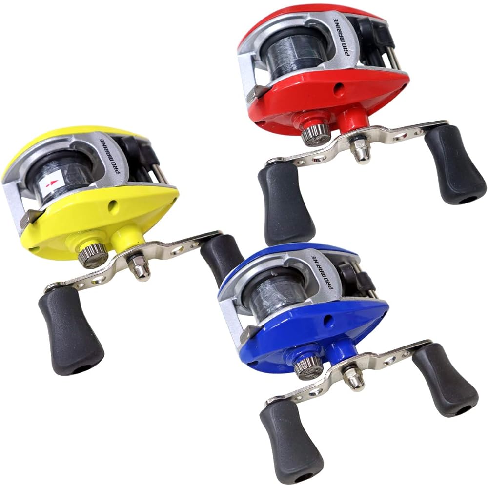 [PROMARINE/Promarine] Small double-shaft reel BT100 Brighty No. 3 - with 50M thread