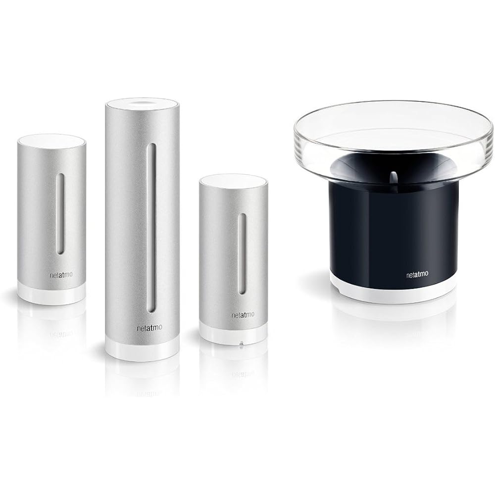 NETATMO (Netatomo) Indoor additional module that allows you to increase the number of measurement points (exclusively for weather stations) Measures temperature, humidity, and carbon dioxide [Japanese authorized distributor product, warranty included]
