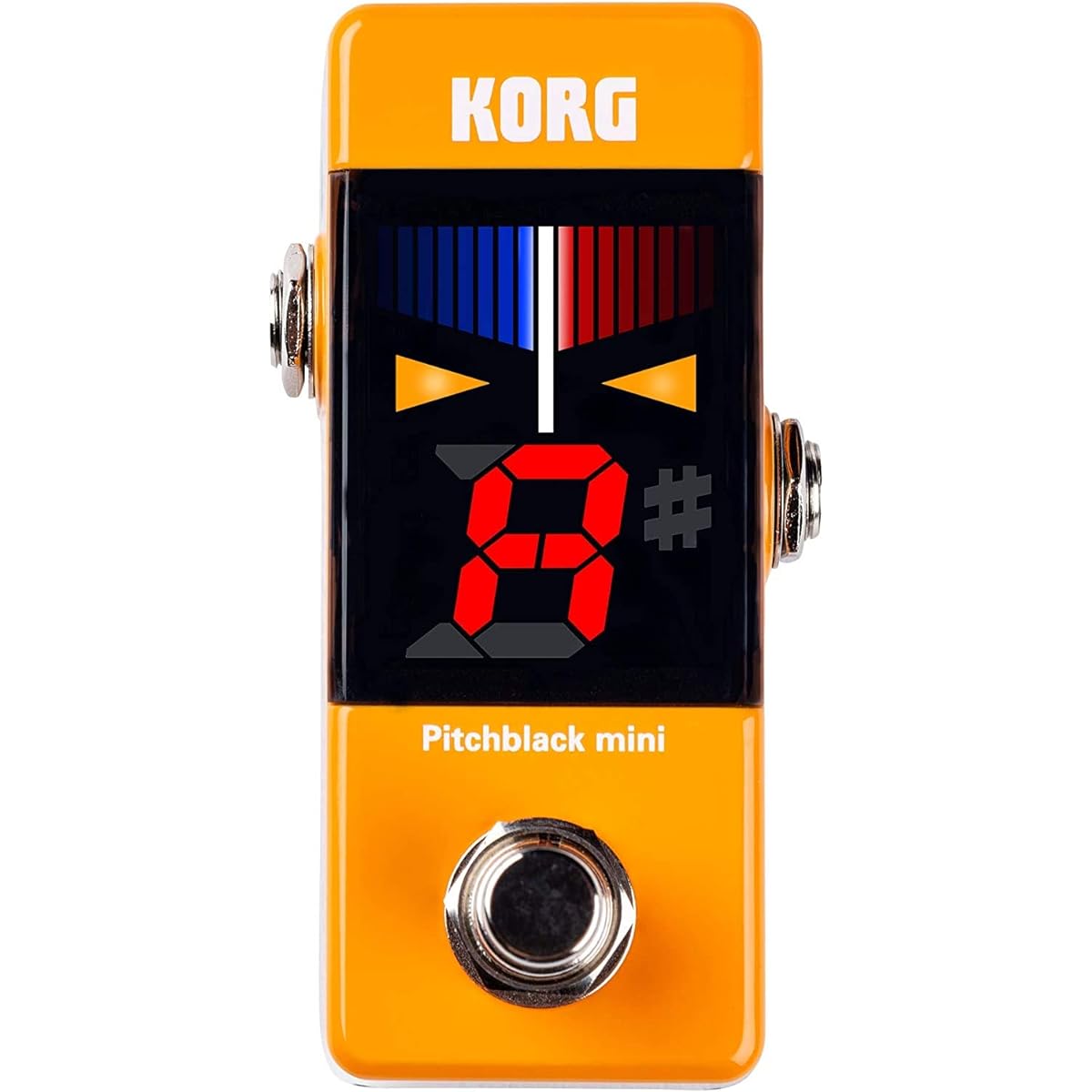 KORG Guitar/Bass Pedal Tuner Pitchblack mini OR Orange PB-MINI OR