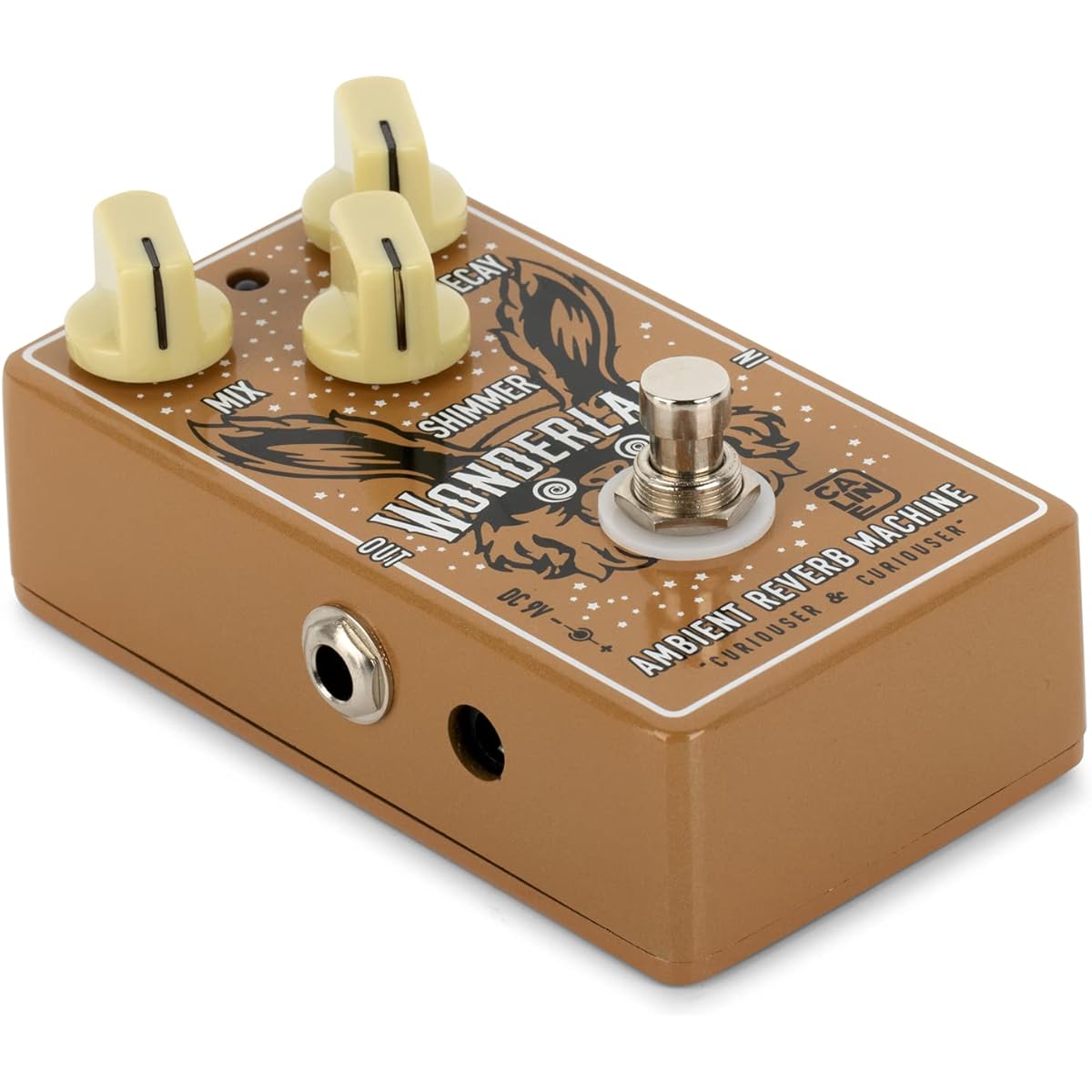 Caline CP-508 Wonderland Ambient Modulation Digital Reverb Guitar Effect Pedal Aluminum Alloy Casing