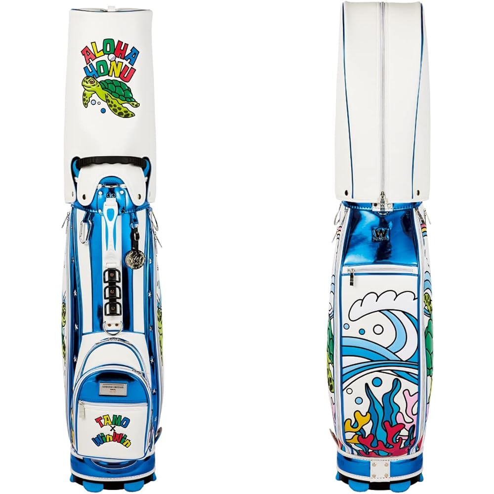 WINWIN STYLE ALOHA HONU CART BAG LEM Cart bag CB-503 WH [Aloha Honu/TAMO collaboration model]