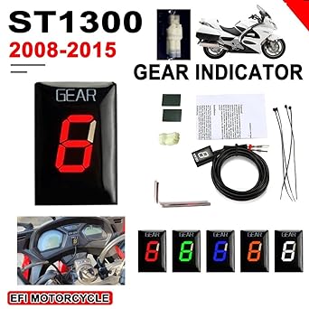 Speed Display Meter Gear Display Indicator For Honda ST1300 ST 1300 2008 2009 2010 2011 2012 2013 2014 2015 Motorcycle Accessories Speed Gear Meter