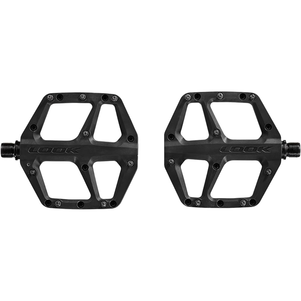 Look Bicycle Pedal TRAIL ROC FUSION BLACK Flat Pedals Small 00025825
