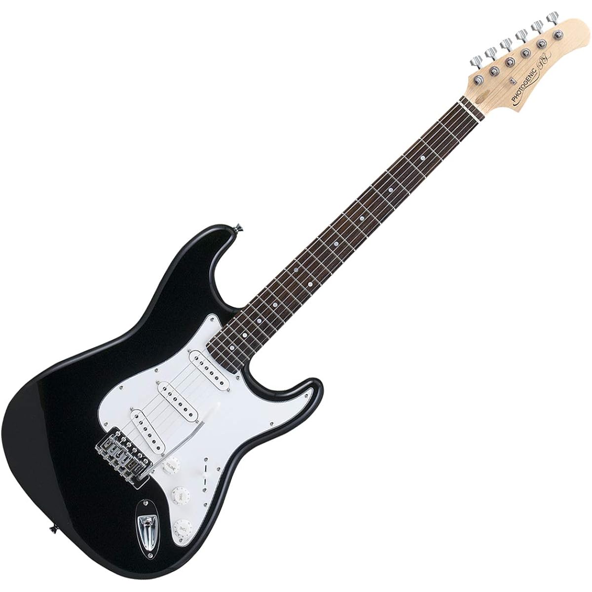 Photogenic ST-180 BK Electric Guitar Beginner 14-piece Set [With VOX Amplifier] Stratocaster Type Photogenic