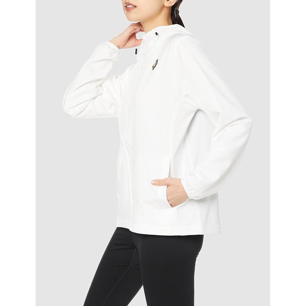 [Le Coq Sportif] Jersey Heat Navi Stretch Hooded Warm Jacket Women's