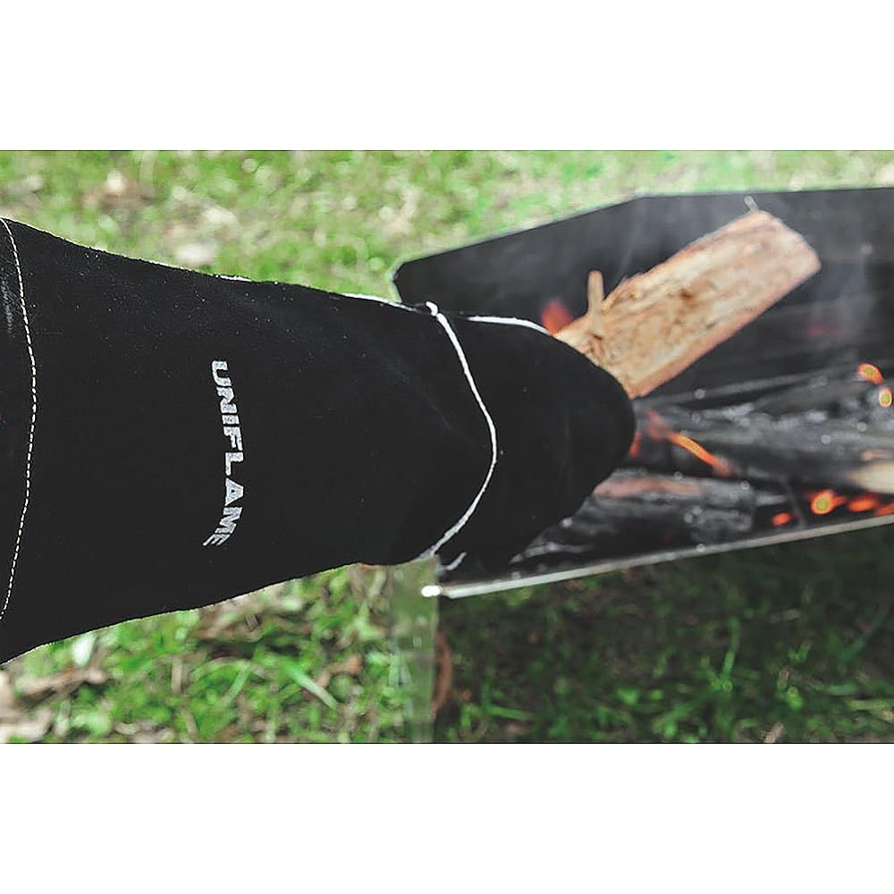 [Uniframe] Camping Gloves Long 665459 Black