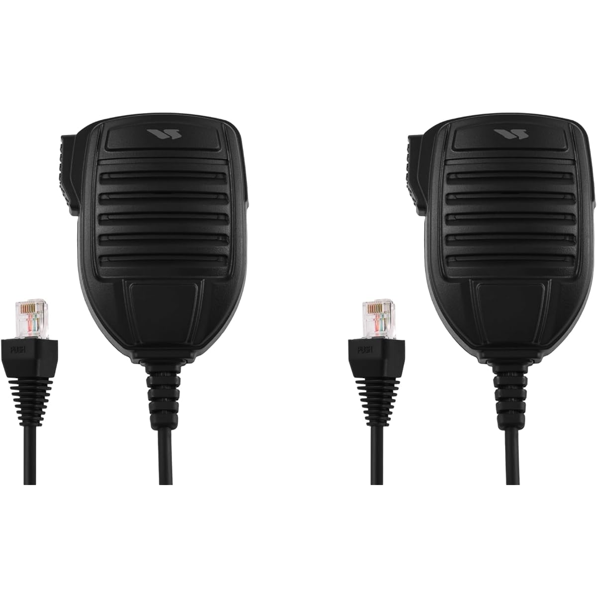 2 Pack Handheld Speaker Mic MH-67A8J Handheld Mobile Speaker Mic Compatible with Yaesu/Vertex Radio VX2500 VX2508 VX2208 VX2108 8 Pin Radio Remote Shoulder Mic