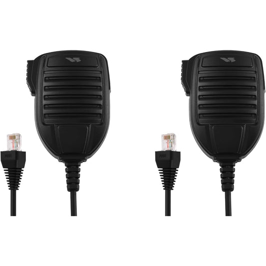 2 Pack Handheld Speaker Mic MH-67A8J Handheld Mobile Speaker Mic Compatible with Yaesu/Vertex Radio VX2500 VX2508 VX2208 VX2108 8 Pin Radio Remote Shoulder Mic