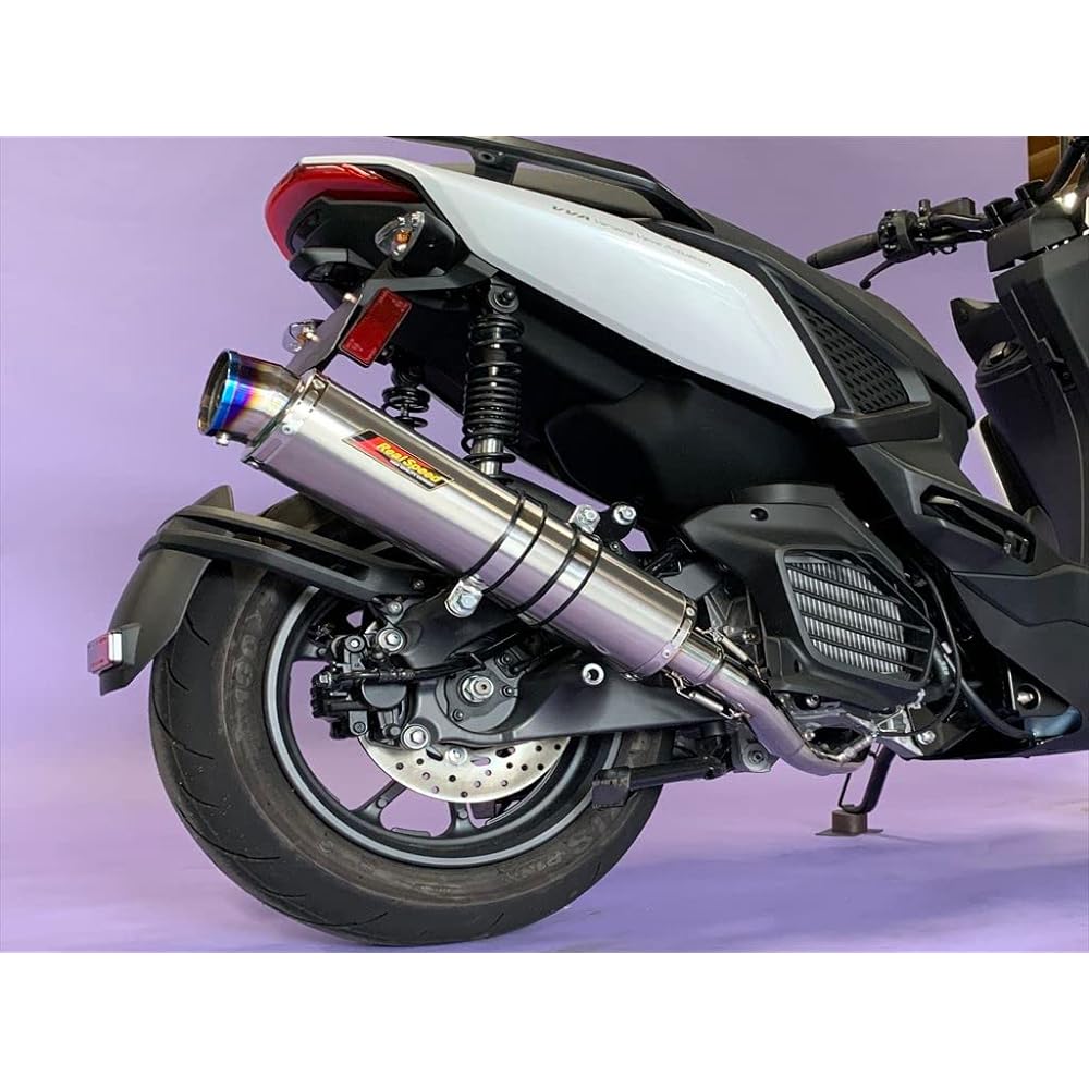 Realspeed Yamaha X FORCE (8BK-SG79J) Bike Muffler Meteo Titanium Solid Muffler X Force