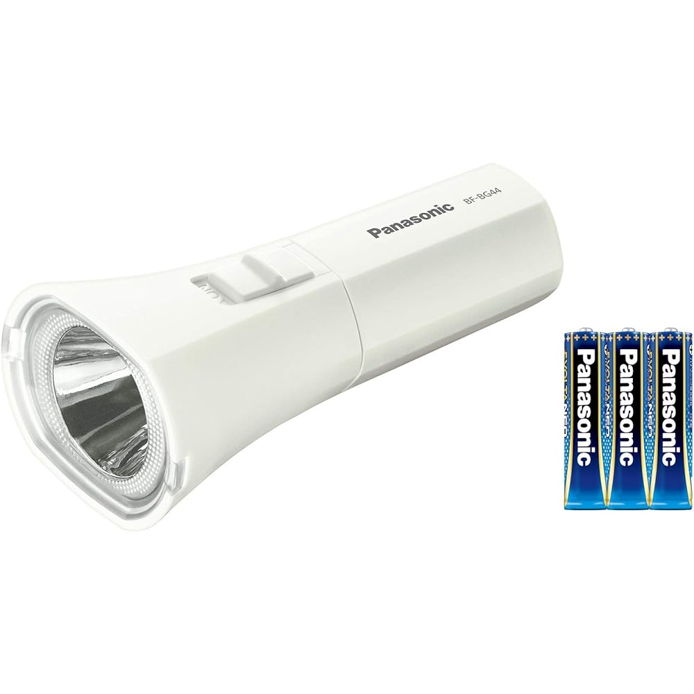 Dry battery set Panasonic waterproof LED flashlight with dry battery Evolta NEO BF-BG44K-W