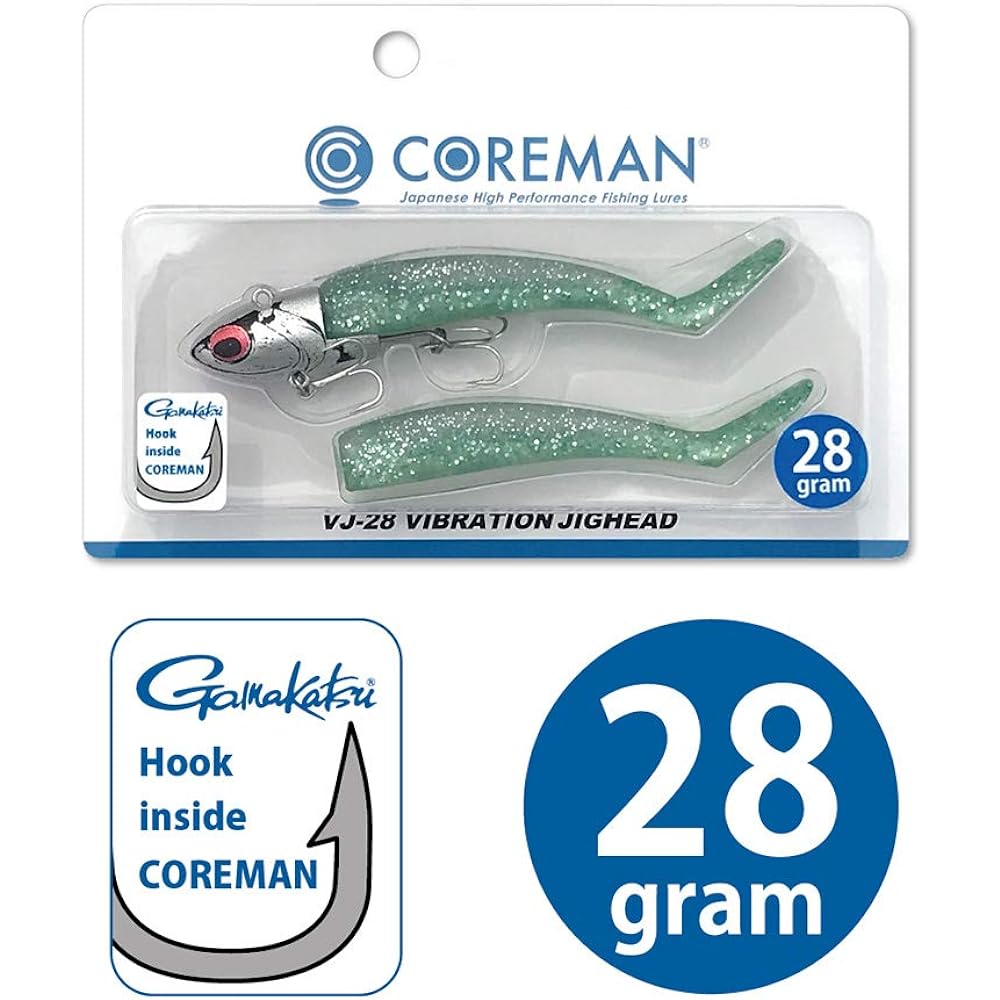 COREMAN Worm VJ-28 Vibration Jig Head