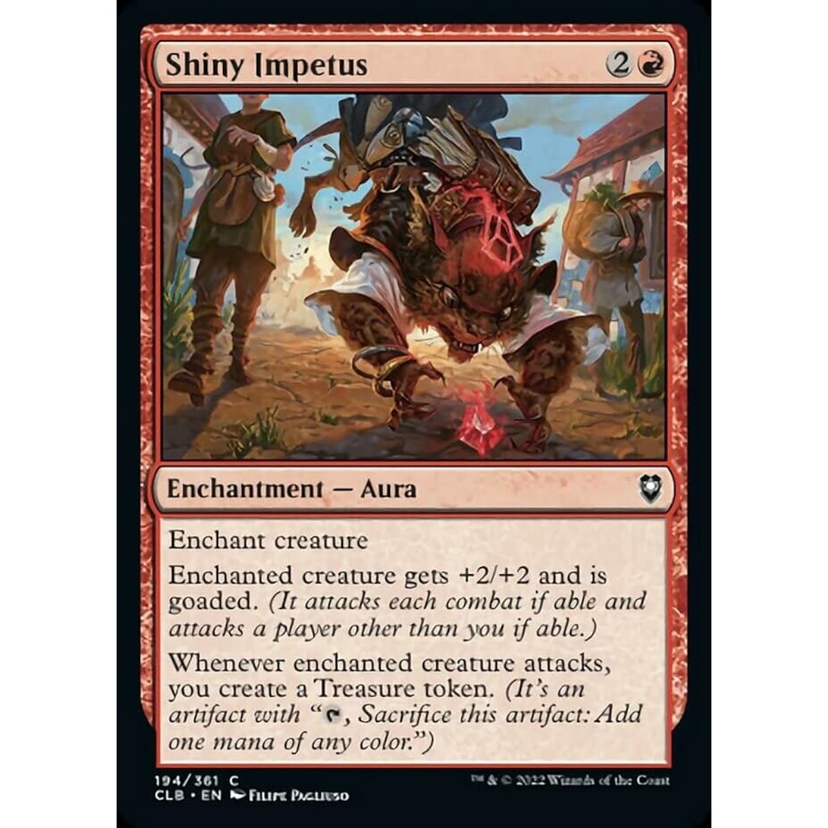 Magic: The Gathering - Shiny Impetus (194) - Battle for Baldur's Gate