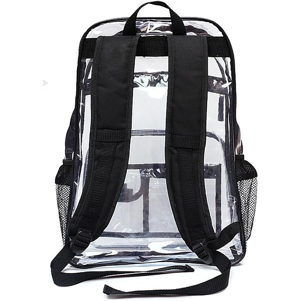 [Enkrio] Clear Bag, Engineer Bag, Transparent Bag, PVC Material, Large Capacity, Lightweight, Clean Bag, Anti-Static, Waterproof, Commuting to Work or School